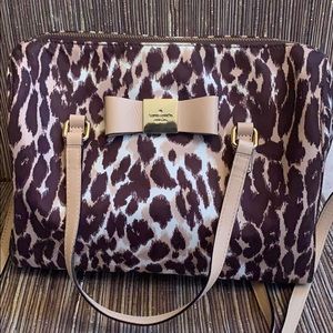 Authentic Leopard Kate Spade Shoulder Bag